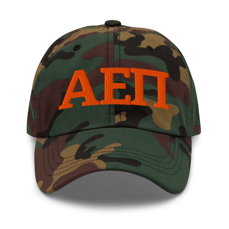 AEPI CAMO DAD HAT